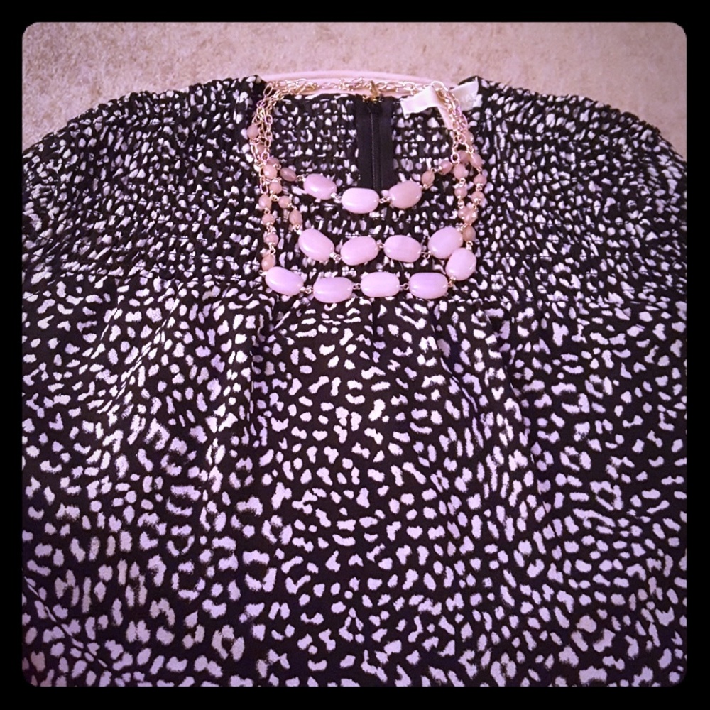 Michael Kors print blouse